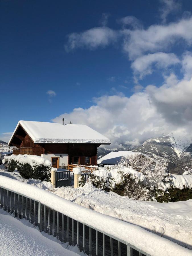 Appartamento Le Coin Barlouka Veysonnaz Esterno foto