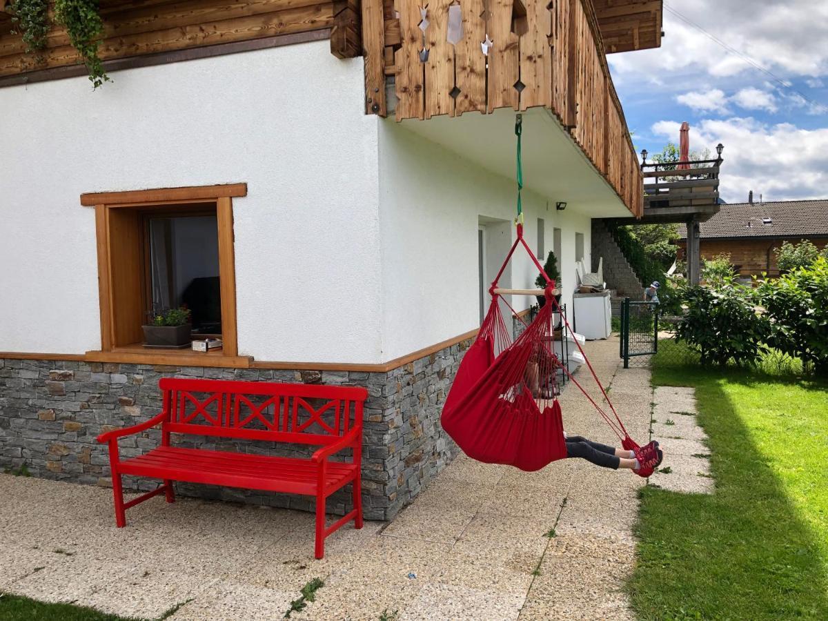 Appartamento Le Coin Barlouka Veysonnaz Esterno foto