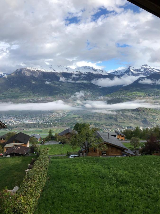 Appartamento Le Coin Barlouka Veysonnaz Esterno foto