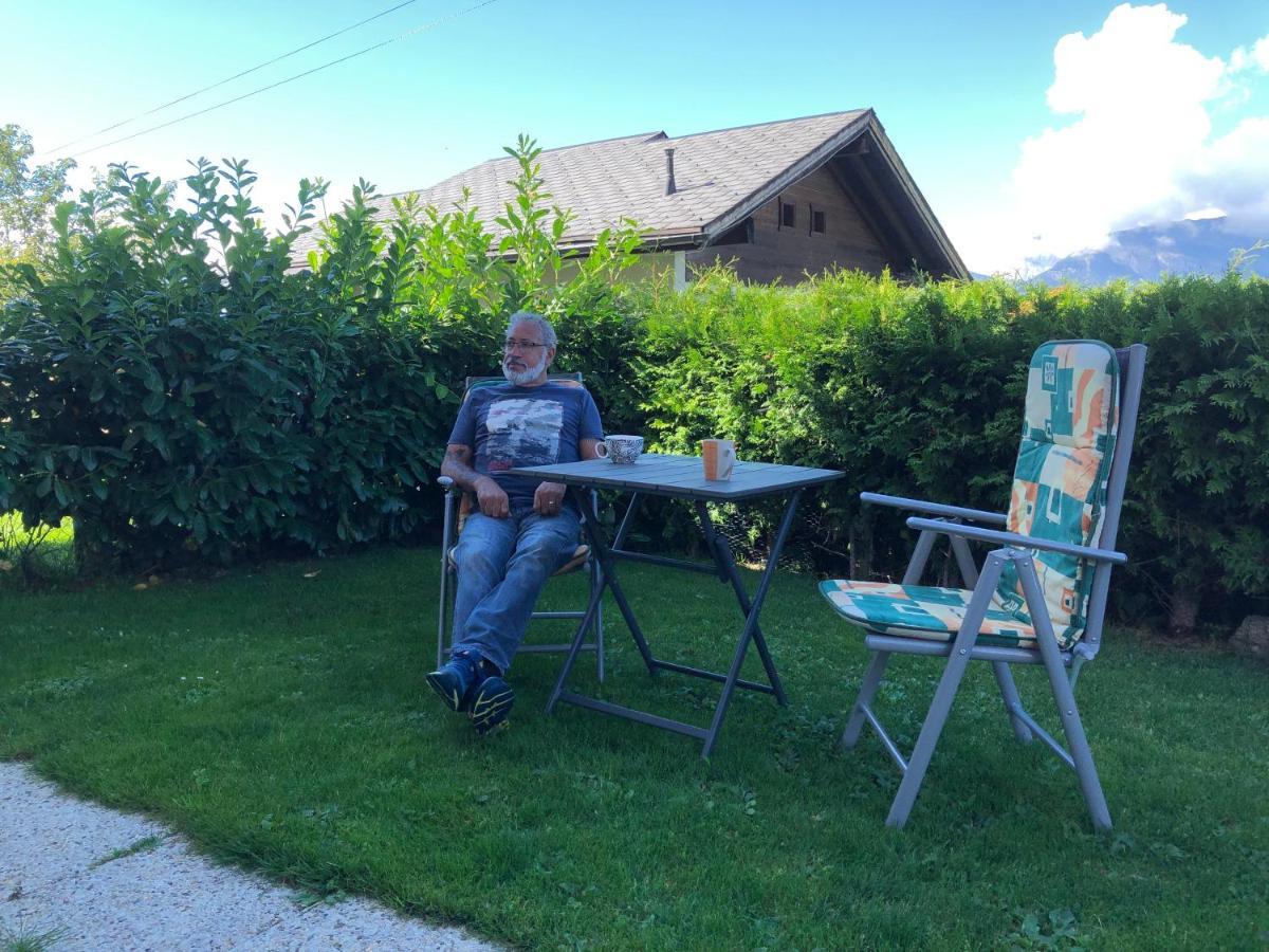 Appartamento Le Coin Barlouka Veysonnaz Esterno foto