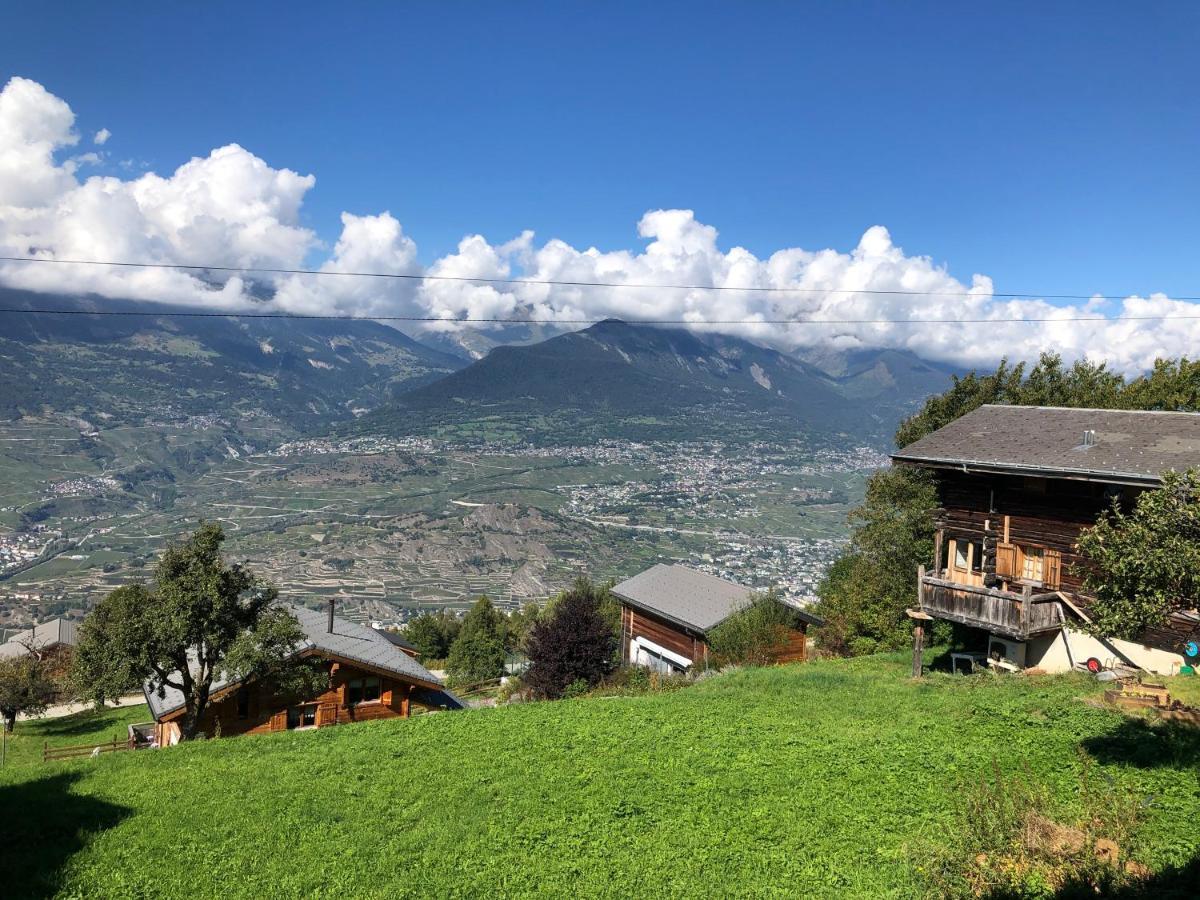 Appartamento Le Coin Barlouka Veysonnaz Esterno foto