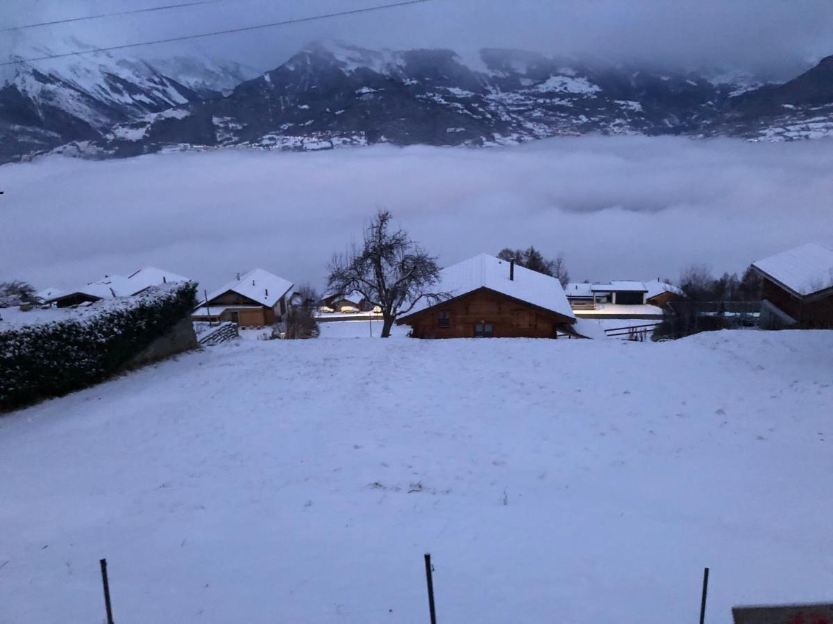 Appartamento Le Coin Barlouka Veysonnaz Esterno foto