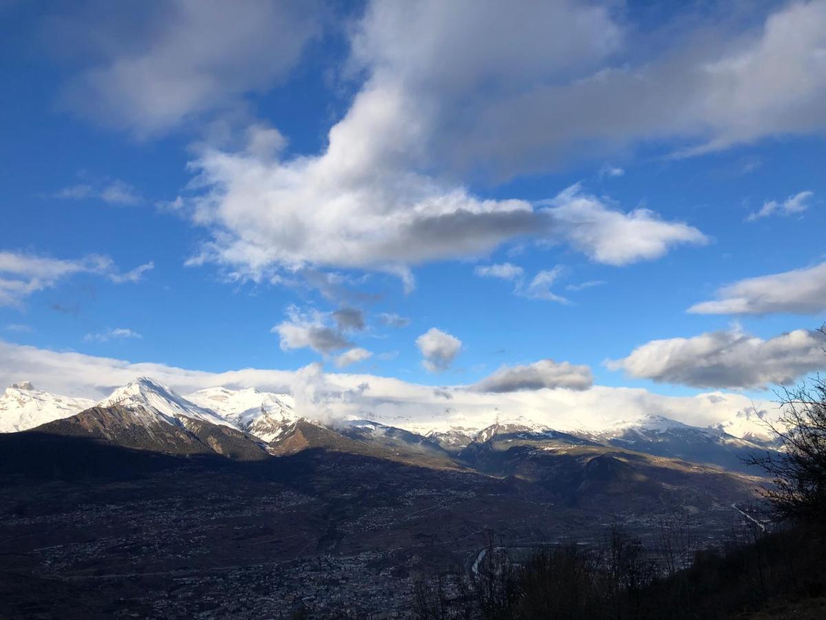 Appartamento Le Coin Barlouka Veysonnaz Esterno foto